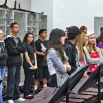 Eighth Graders Tour HHS