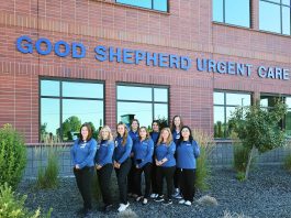 Good Shepherd employees donate to Boardman Food Pantry