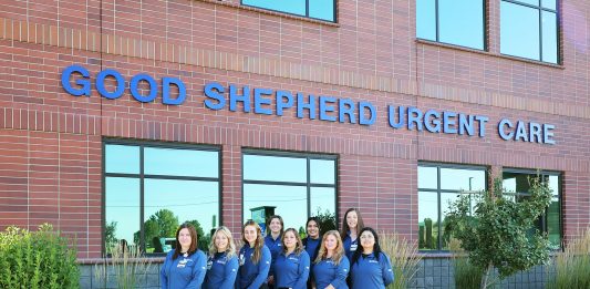 Good Shepherd employees donate to Boardman Food Pantry