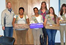Girl Scouts Donate to Schools