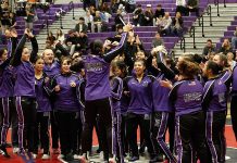 Hermiston Girls Wrestling sends seniors out with a win