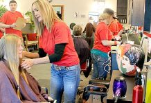 Stanfield Salon Celebrates 10 years of Giving Back Locks of Love 2015