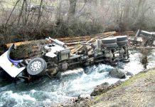 Log Truck Crash