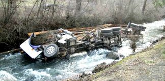 Log Truck Crash