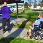 Playground dedication