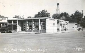 Old city hall postcard