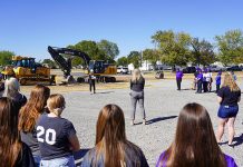 Hermiston School District Breaks Ground on HHS Softball Field Facility