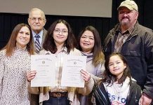 Stanfield Senior Takes First Place in American Legion Speech Contest