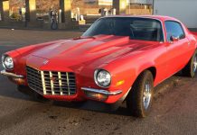 Restored 1973 Camaro Z28 Stolen from Hermiston Storage Unit