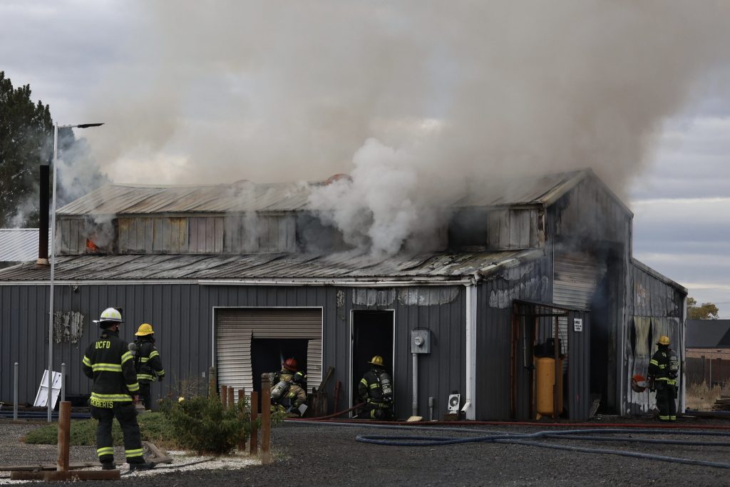 Fire on Theater Lane in Hermiston quickly put out