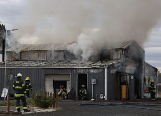 Fire on Theater Lane in Hermiston quickly put out