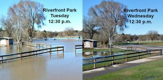 Riverfront Water Recedes