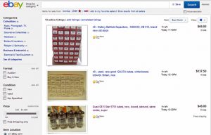 Bills eBay page